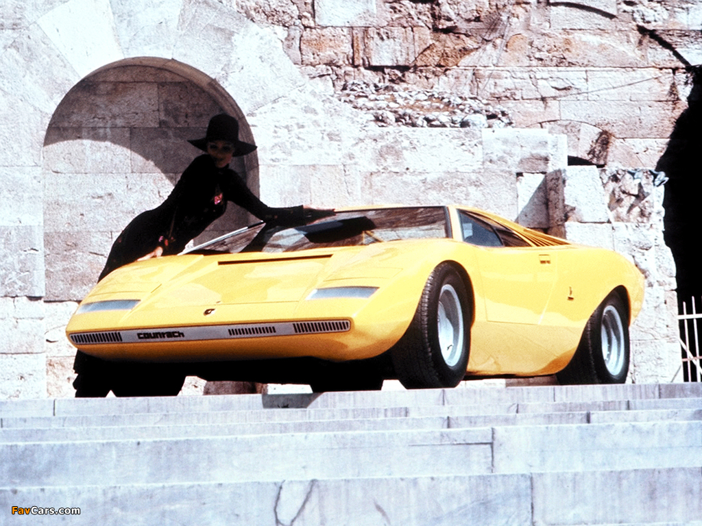 Photos of Lamborghini Countach LP500 Concept 1971 (1024 x 768)