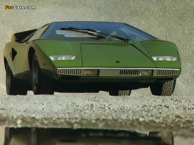 Photos of Lamborghini Countach LP500 Prototype 1972 (640 x 480)