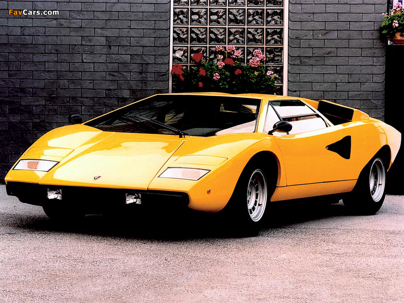 Photos of Lamborghini Countach LP400 1974–78 (800 x 600)