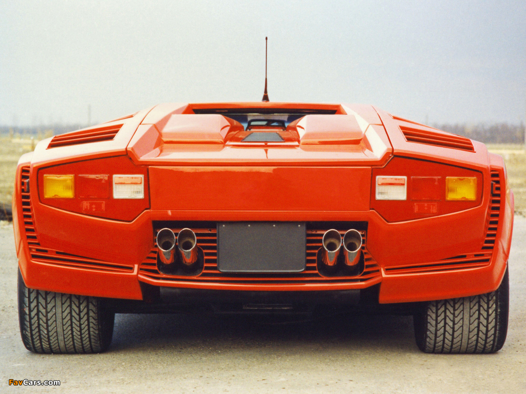 Photos of Lamborghini Countach Prototype 1988 (1024 x 768)