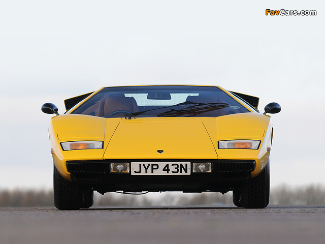Pictures of Lamborghini Countach LP400 UK-spec 1974–78 (640 x 480)