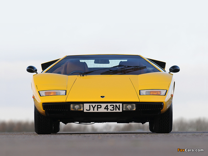 Pictures of Lamborghini Countach LP400 UK-spec 1974–78 (800 x 600)