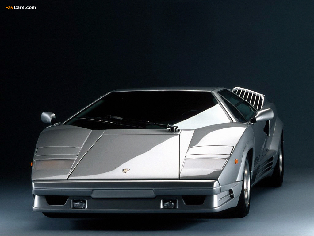 Pictures of Lamborghini Countach 25th Anniversary 1988–90 (1024 x 768)