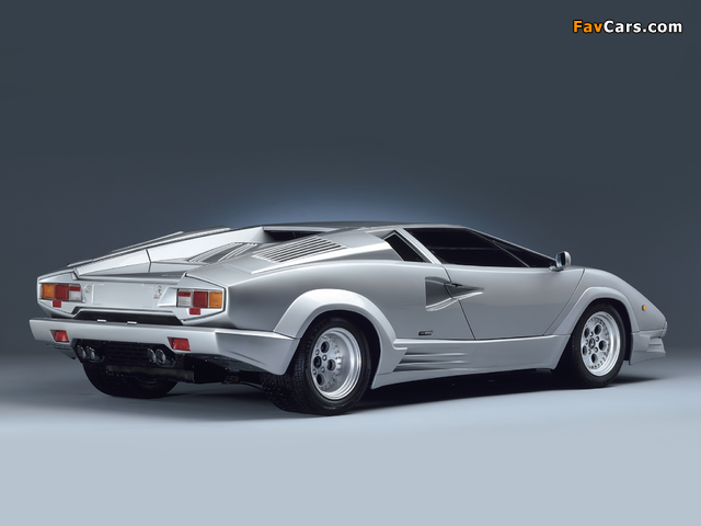 Pictures of Lamborghini Countach 25th Anniversary 1988–90 (640 x 480)