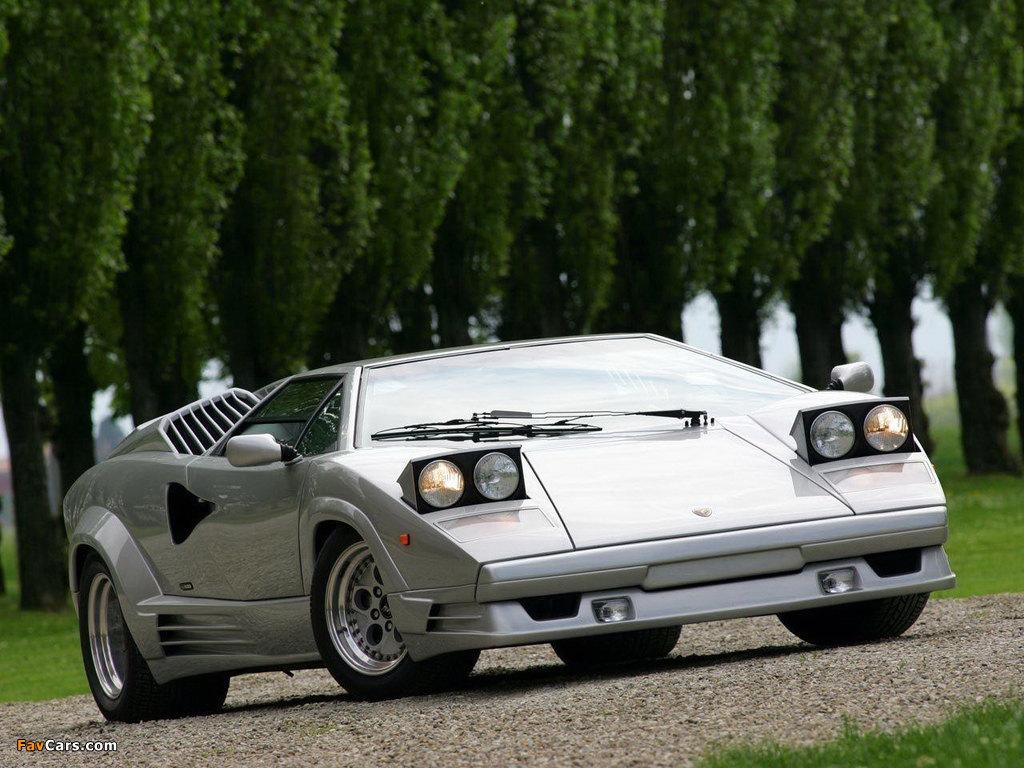 Pictures of Lamborghini Countach 25th Anniversary 1988–90 (1024 x 768)