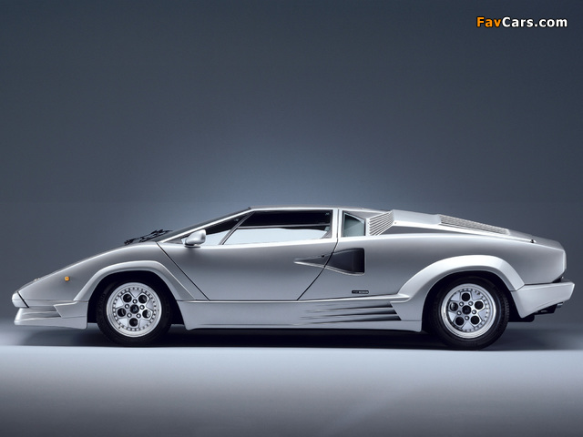 Pictures of Lamborghini Countach 25th Anniversary 1988–90 (640 x 480)