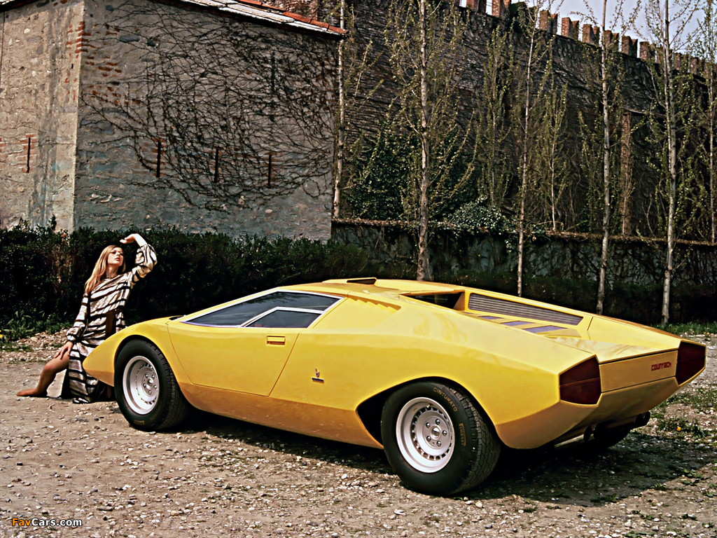 Lamborghini Countach LP500 Concept 1971 wallpapers (1024 x 768)