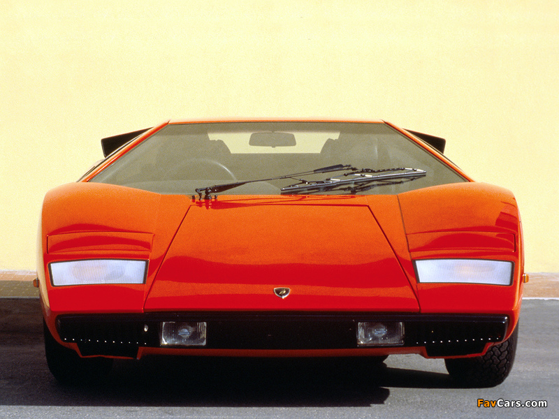 Lamborghini Countach LP400 1974–78 wallpapers (800 x 600)