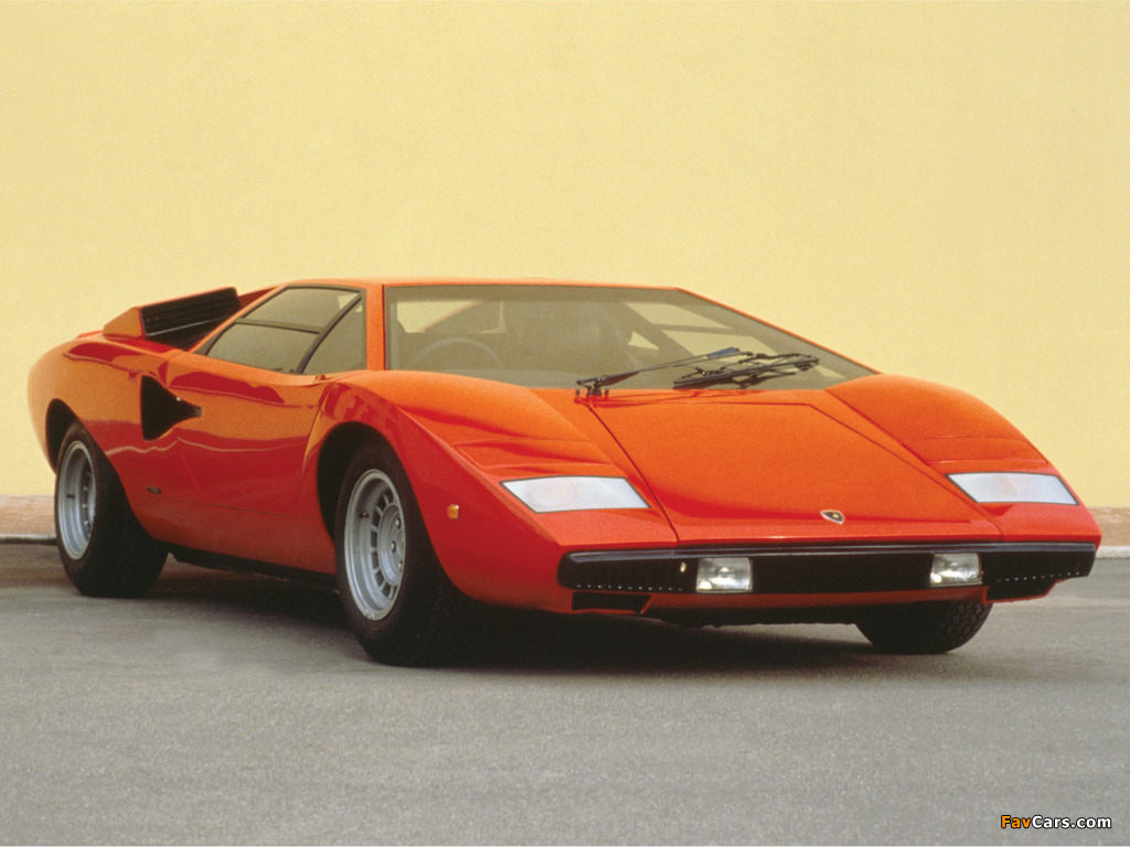 Lamborghini Countach LP400 1974–78 wallpapers (1024 x 768)