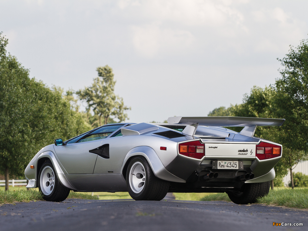 Lamborghini Countach LP5000 S 1982–85 wallpapers (1024 x 768)