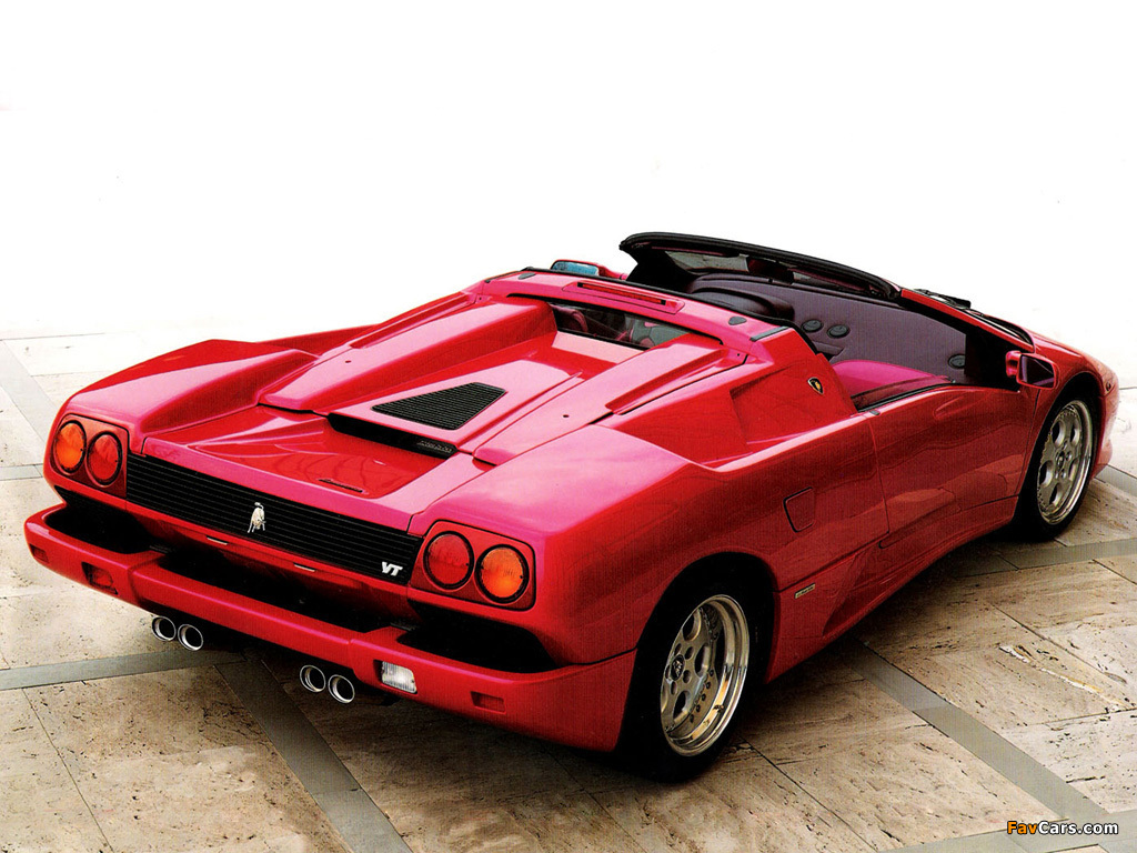 Images of Lamborghini Diablo VT Roadster (ver.1) 1995–98 (1024 x 768)