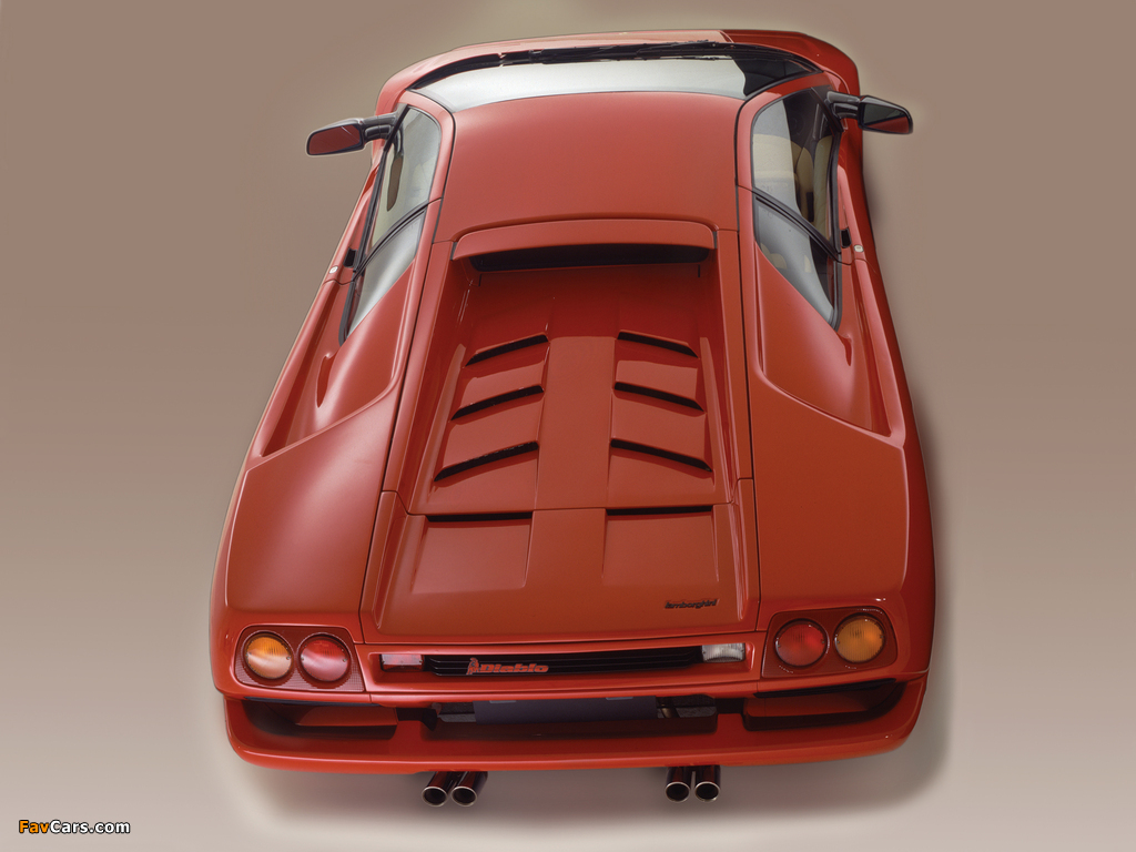 Lamborghini Diablo 1990–94 images (1024 x 768)
