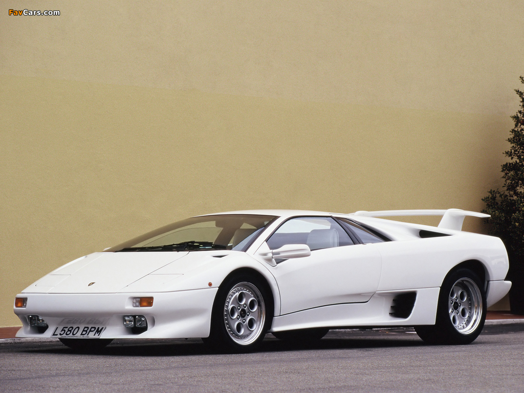 Lamborghini Diablo 1990–94 pictures (1024 x 768)