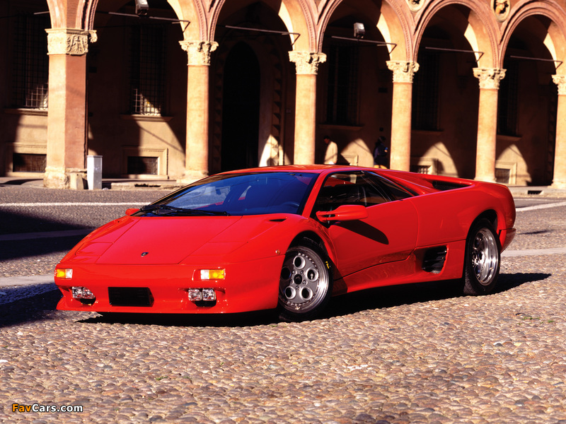 Lamborghini Diablo VT (ver.1) 1993–98 wallpapers (800 x 600)