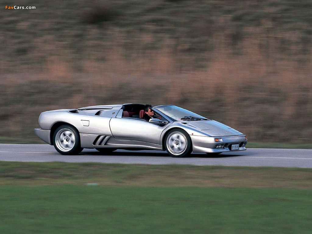 Lamborghini Diablo VT Roadster (ver.1) 1995–98 images (1024 x 768)