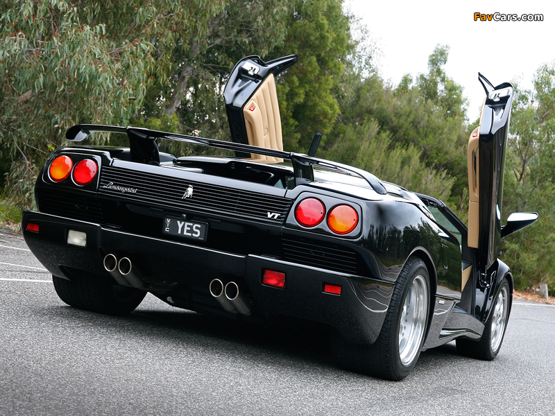 Lamborghini Diablo VT Roadster AU-spec 1995–98 images (800 x 600)