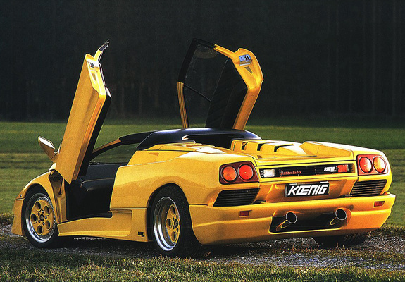 Koenig Lamborghini Diablo VT Roadster (ver.1) 1995–98 pictures