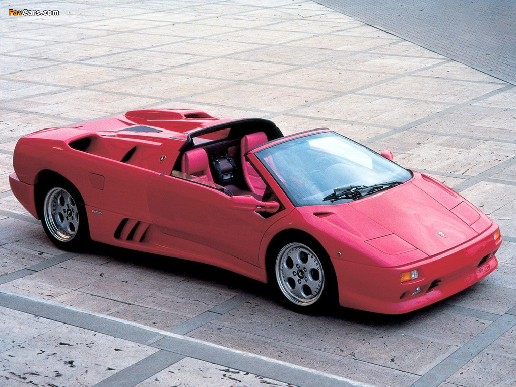 Lamborghini Diablo VT Roadster 1995–98 pictures (1024 x 768)