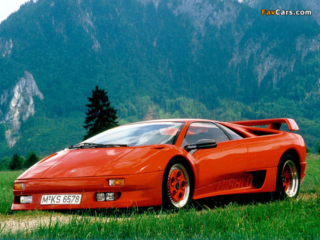 Koenig Lamborghini Diablo VT 1998 photos (640 x 480)