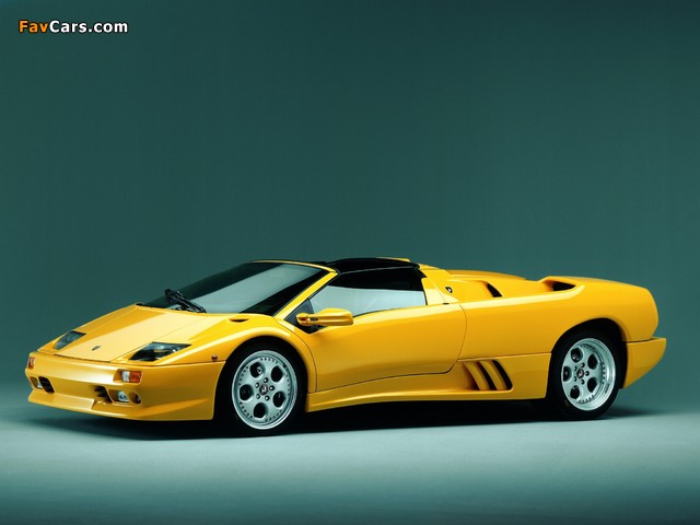 Lamborghini Diablo VT Roadster (ver.2) 1999–2000 images (640 x 480)