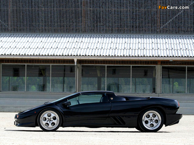 Lamborghini Diablo VT Roadster (ver.2) 1999–2000 pictures (640 x 480)