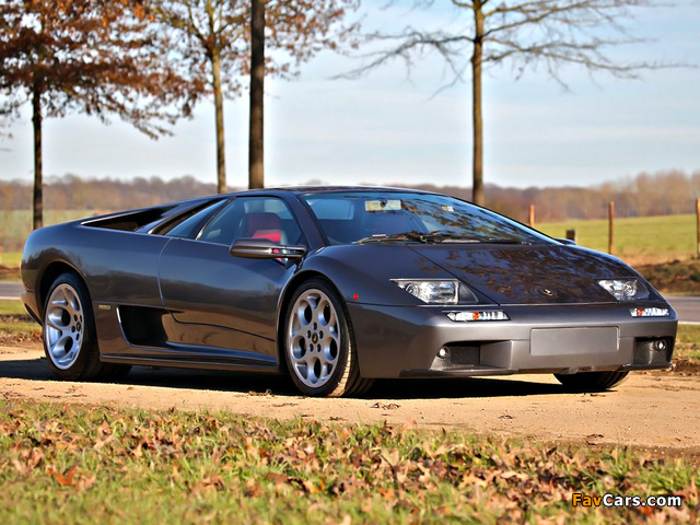 Lamborghini Diablo VT 6.0 2000–01 wallpapers (640 x 480)