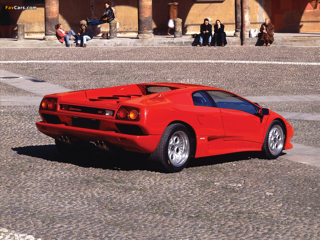Photos of Lamborghini Diablo VT (ver.1) 1993–98 (1024 x 768)