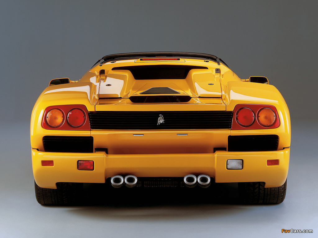 Photos of Lamborghini Diablo VT Roadster (ver.2) 1999–2000 (1024 x 768)