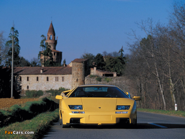 Photos of Lamborghini Diablo VT 6.0 2000–01 (640 x 480)