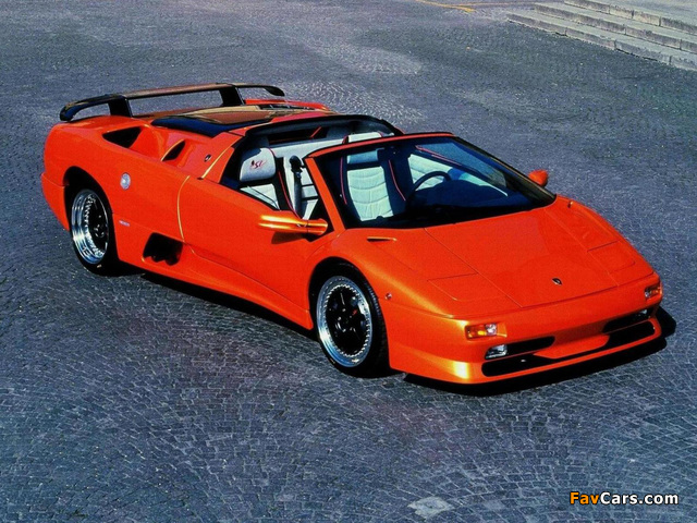 Pictures of Lamborghini Diablo SV Roadster 1998–99 (640 x 480)