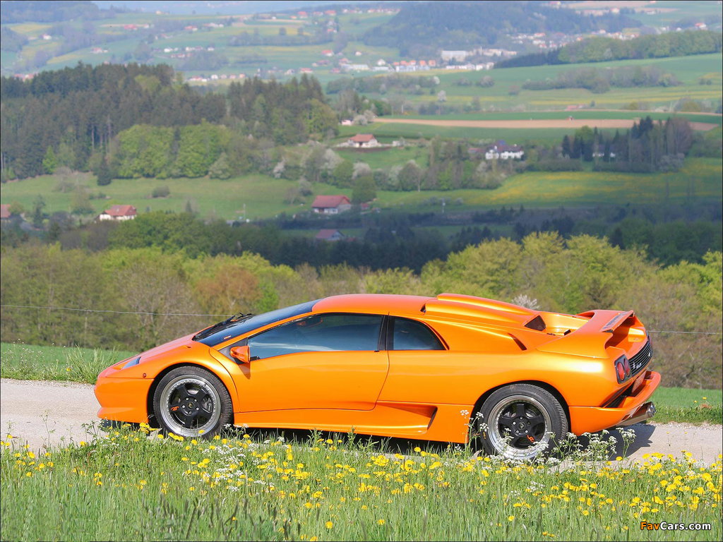 Pictures of Lamborghini Diablo SV 1998–99 (1024 x 768)