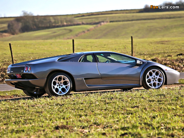 Lamborghini Diablo VT 6.0 2000–01 wallpapers (640 x 480)