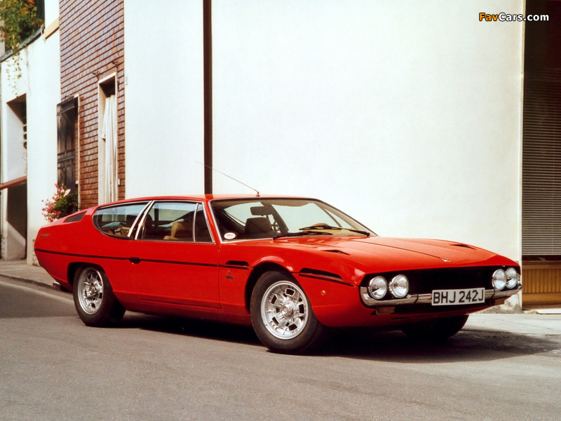 Lamborghini Espada 400 GTE (Series II) 1969–72 wallpapers (800 x 600)