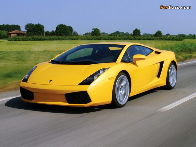 Lamborghini Gallardo 2003–08 images (640 x 480)