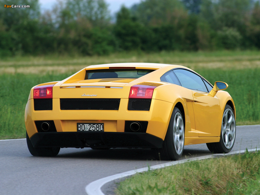 Lamborghini Gallardo 2003–08 pictures (1024 x 768)