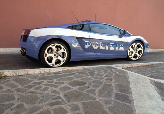 Lamborghini Gallardo Polizia 2004 wallpapers