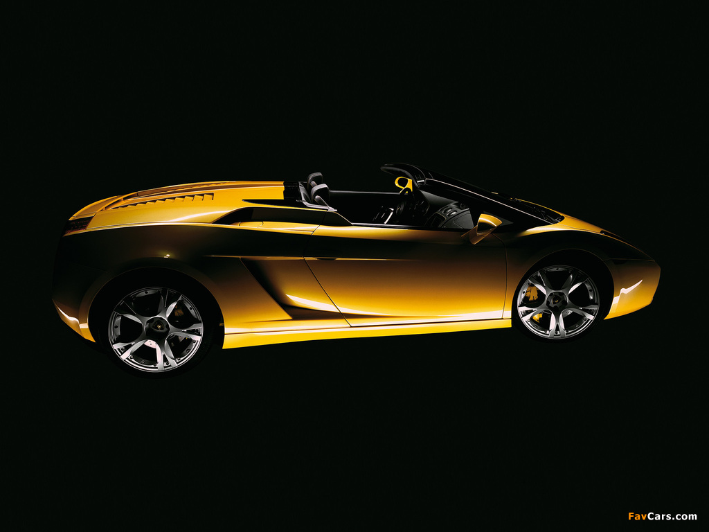 Lamborghini Gallardo Spyder 2006–08 images (1024 x 768)