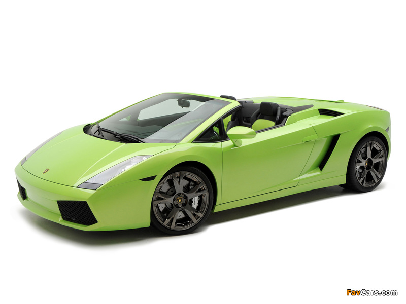 Lamborghini Gallardo Spyder 2006–08 images (800 x 600)