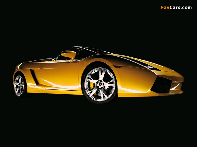Lamborghini Gallardo Spyder 2006–08 images (640 x 480)