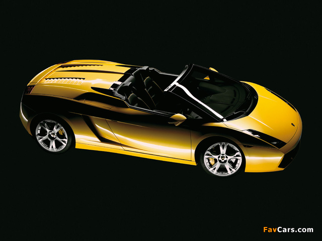 Lamborghini Gallardo Spyder 2006–08 photos (640 x 480)