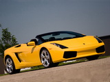 Lamborghini Gallardo Spyder US-spec 2006–08 photos