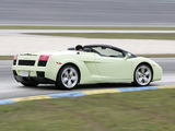 Lamborghini Gallardo Spyder US-spec 2006–08 pictures