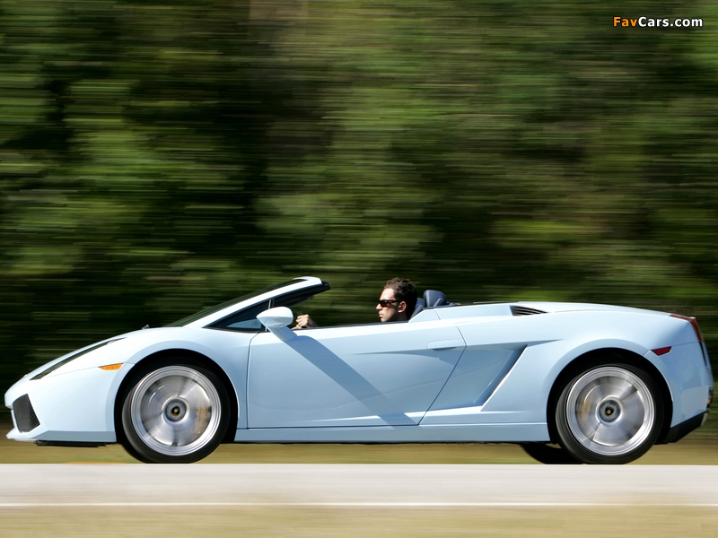 Lamborghini Gallardo Spyder 2006–08 pictures (800 x 600)