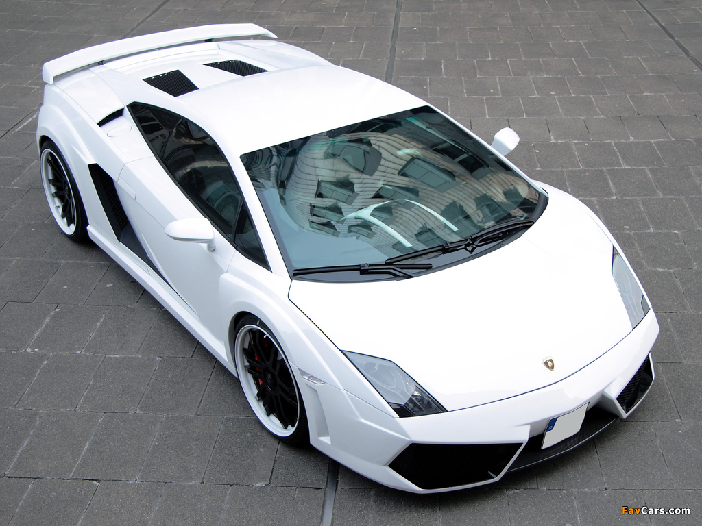 Anderson Germany Lamborghini Gallardo LP560-4 White Edition 2010 wallpapers (1024 x 768)