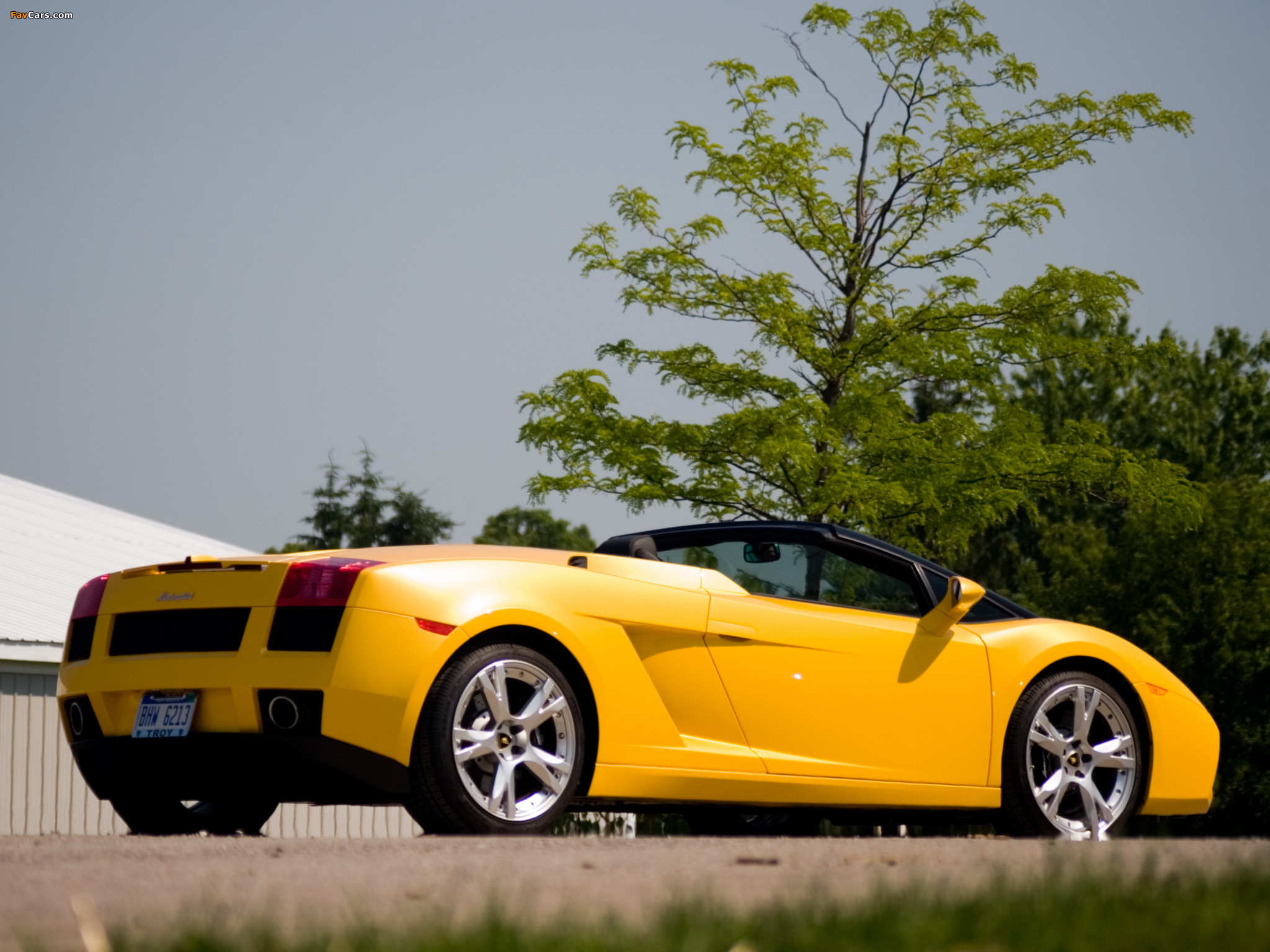 Photos of Lamborghini Gallardo Spyder US-spec 2006–08 (2048 x 1536)
