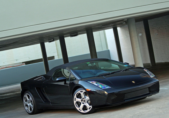 Photos of Lamborghini Gallardo Spyder AU-spec 2006–08