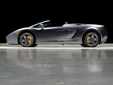 Pictures of Lamborghini Gallardo Spyder US-spec 2006–08