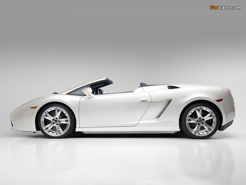 Lamborghini Gallardo Spyder US-spec 2006–08 wallpapers (800 x 600)