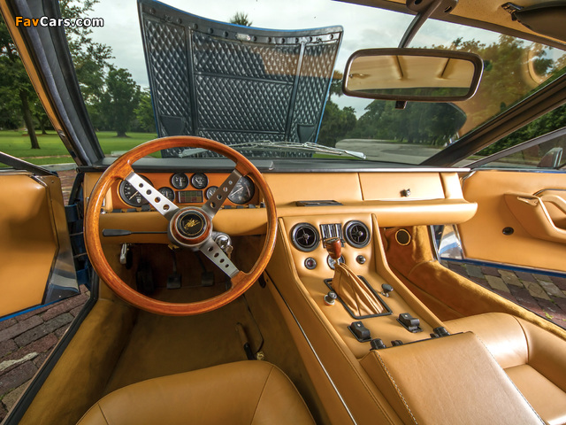Lamborghini Jarama 400 GT US-spec 1970–72 photos (640 x 480)