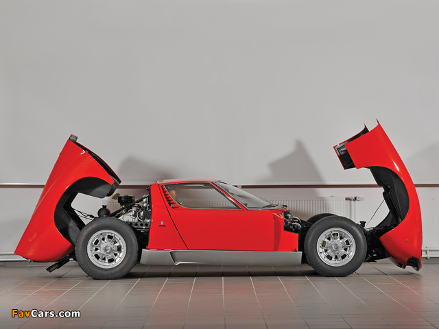 Lamborghini Miura P400 1966–69 photos (640 x 480)